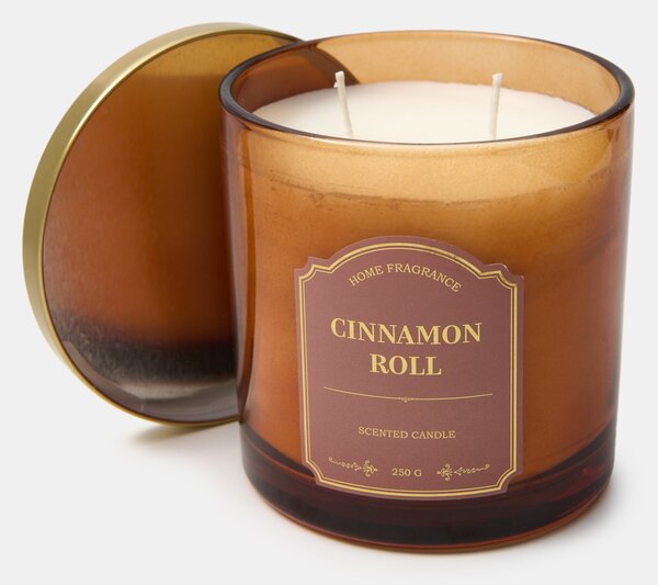 Sinsay - Vonná svíčka Cinnamon Roll - oranžová