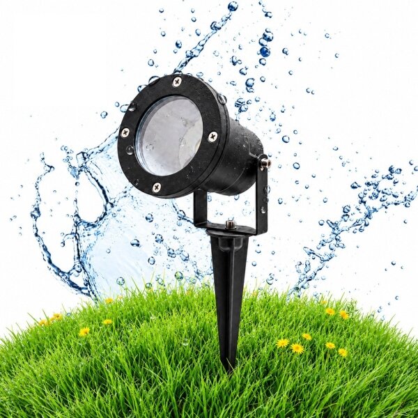 BRILAGI - Venkovní lampa TERRA 1xGU10/50W/230V IP65 černá