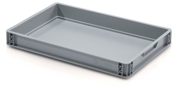 Přepravka EURO 60x40x7,5 uzavřený úchyt