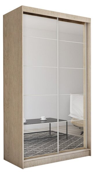 Kvalitní Šatní Skříň Flores 150 cm Bílá