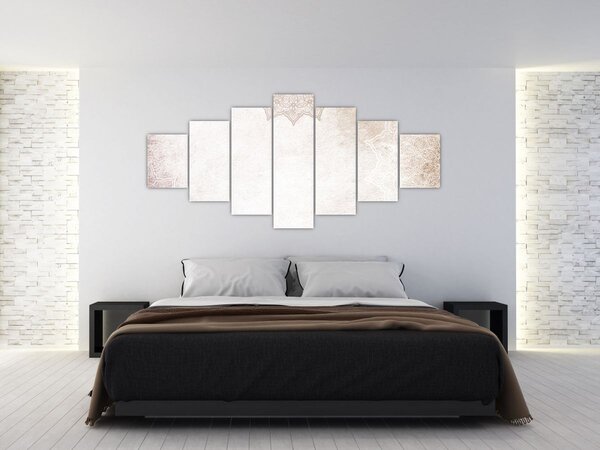 Obraz - Mandaly ve zdi (210x100 cm)