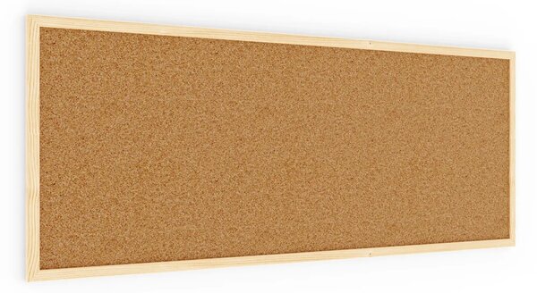 ALLboards korková tabule 100x40 cm dřevěný rám NATURAL