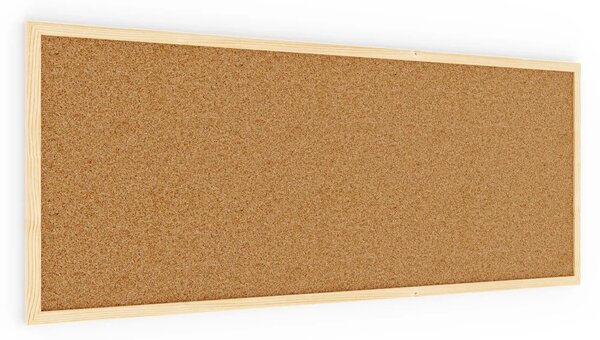 ALLboards korková tabule 100x40 cm dřevěný rám NATURAL