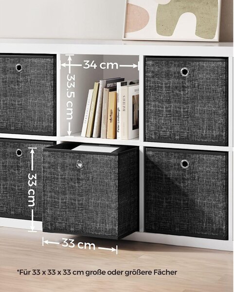Set stohovatelných boxů RFB033B01 (6 ks)