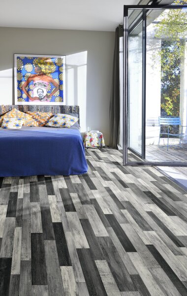 PVC podlaha PLAZE CUBAN OAK šedá