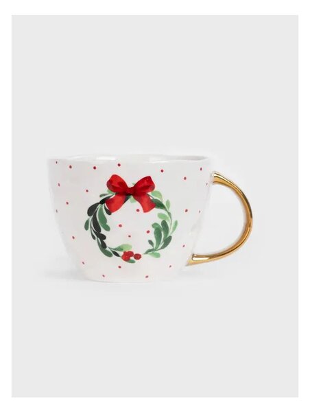 Vánoční hrnek Fangy Wreath 480 ml Homla