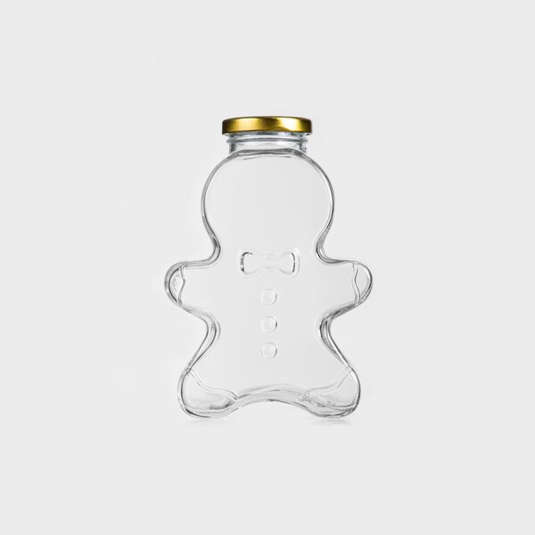 Skleněná láhev Christmas Cookie Beya 0,45 l Homla