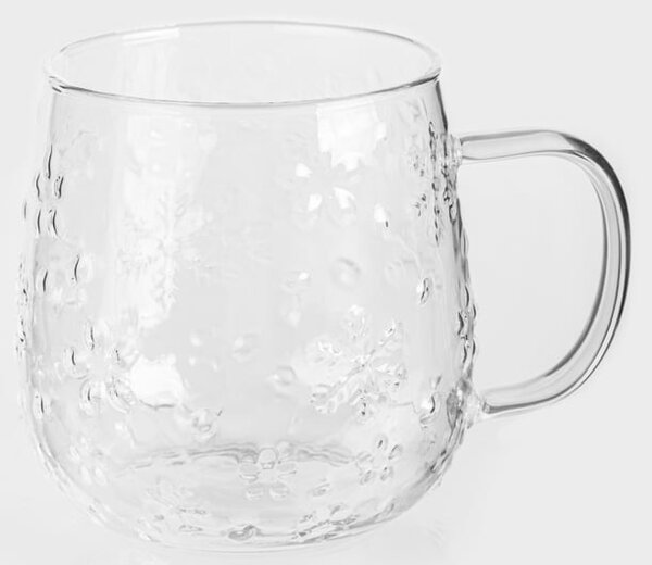 Skleněný hrnek Elda Magical Winter 450 ml Homla