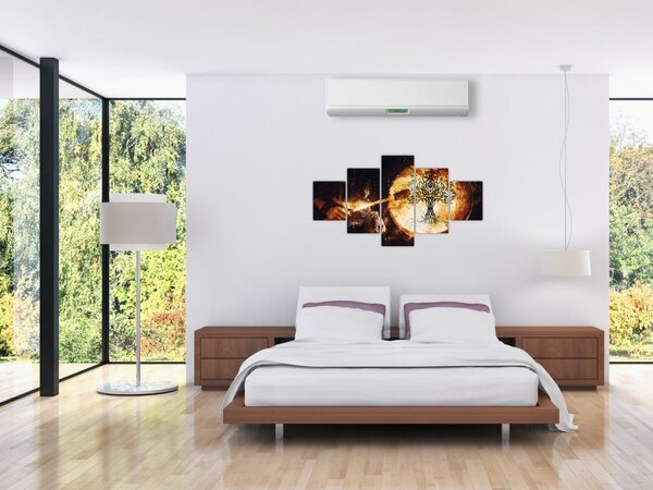 Obraz - Tajemný strom života (125x70 cm)