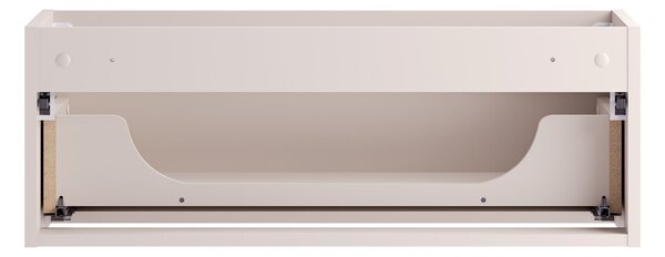 Comad Závěsná skříňka Nova Cashmere Sky se zápustným umyvadlem 80 cm kašmírová