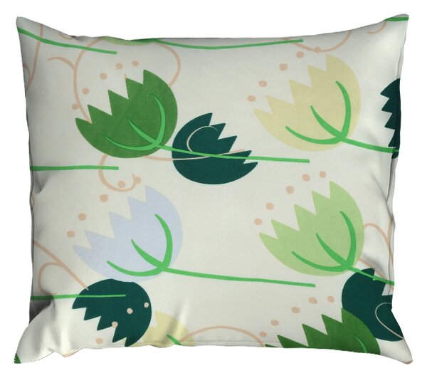 Povlak mikro BASIC 40x40 cm TULIPA mlécný kvetiny