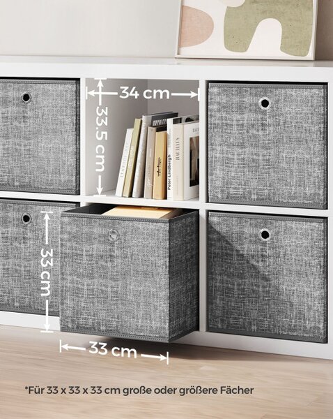 Set stohovatelných boxů RFB033G01 (6 ks)