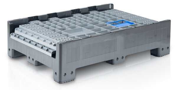 Skládací bigbox 120x80x95 4 nohy - 2x vkl.okno
