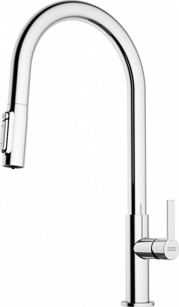 Franke Maris Slim Clear Water J Pull-Out kuchyňská baterie stojící chrom 120.0730.870