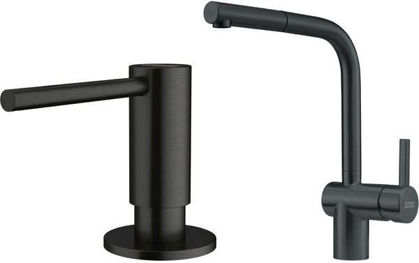 Sada kuchyňská baterie Franke Atlas 115.0550.427, dávkovač tekutin Franke Atlas 112.0717.102