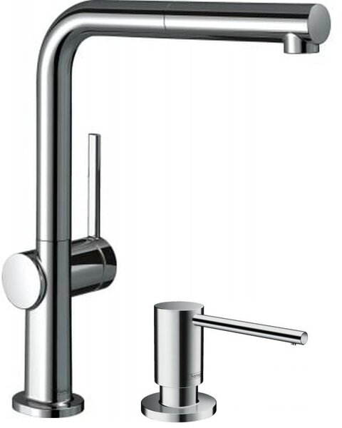 Sada kuchyňská baterie Hansgrohe Talis M54 72809000, dávkovač tekutin Hansgrohe 40438000