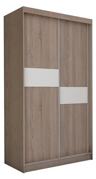 Kvalitní Šatní Skříň Livia 150 cm Sonoma/bílá