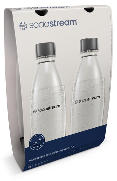 SodaStream láhev FUSE 2x 1 l Black
