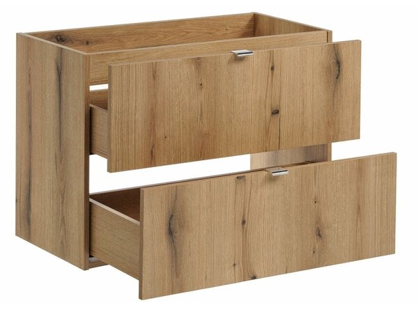 Comad Nova Oak skříňka 80x39x57 cm pod umyvadlo závěsná dub NOVA OAK A 82-80-2S