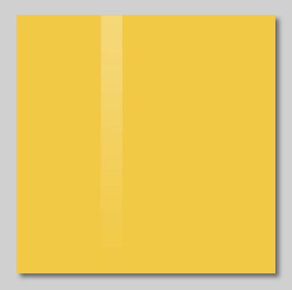 Žlutá exotická skleněná magnetická tabule pro děti Smatab® - 60 × 90 cm