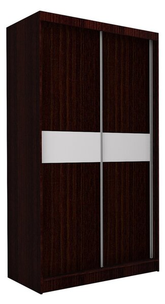 Kvalitní Šatní Skříň Tanna 150 cm Černá/bílá