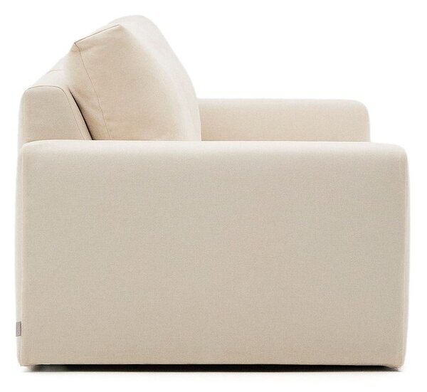 Béžová žinylková pohovka 220 cm Alea – Kave Home