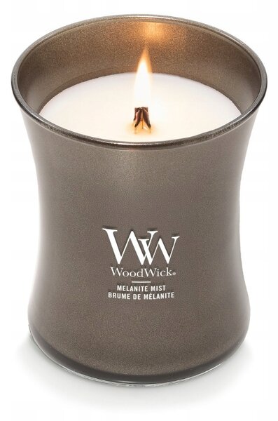 WoodWick střední svíčka MELANITE MIST