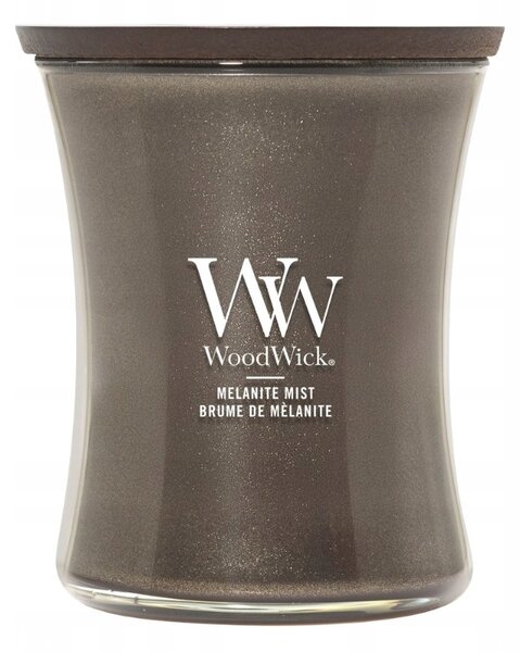 WoodWick střední svíčka MELANITE MIST