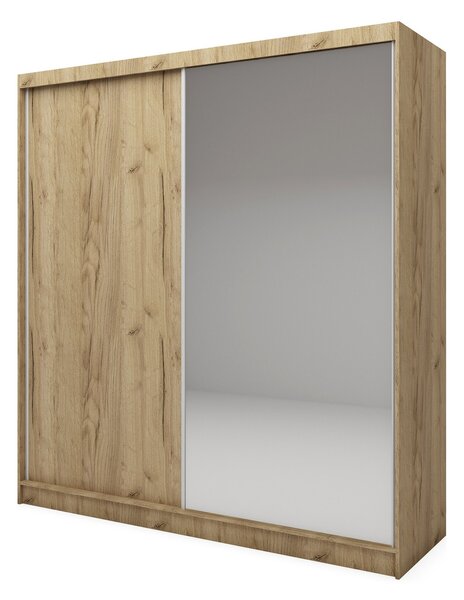 Kvalitní Šatní Skříň Patti 200 cm Dub artisan