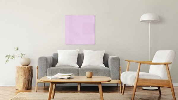Allboards,Magnetická skleněná tabule Queen lilac 45x45 cm, TS45x45_9_24_0_0