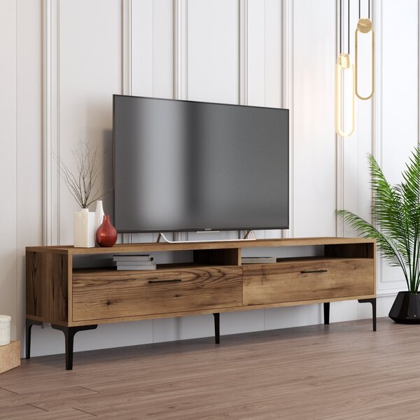 TV stolek/skříňka Irma 2 (ořech). Akce -25%