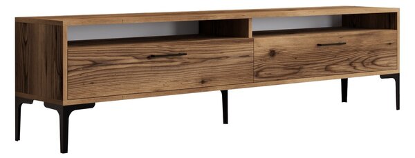 TV stolek/skříňka Irma 2 (ořech). Akce -25%