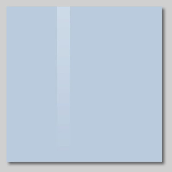 Modrá královská skleněná magnetická tabule Smatab® - 48 × 48 cm