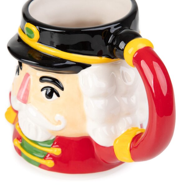 Hrnek NUTCRACKER SHAPE červený 873299 400 ml