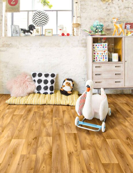 PVC podlaha Turbo Cameo 1300 desky, hnědá