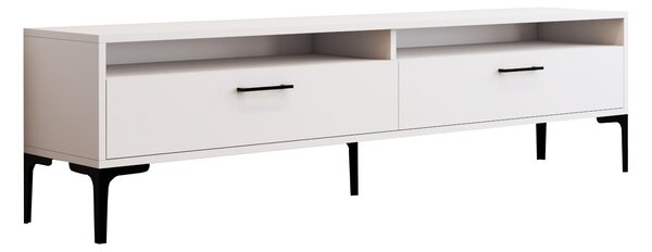 TV stolek/skříňka Irma 2 (bílá). Akce -25%