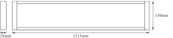 Osram - LED Stropní svítidlo OFFICE LINE LED/48W/230V 121,5 cm