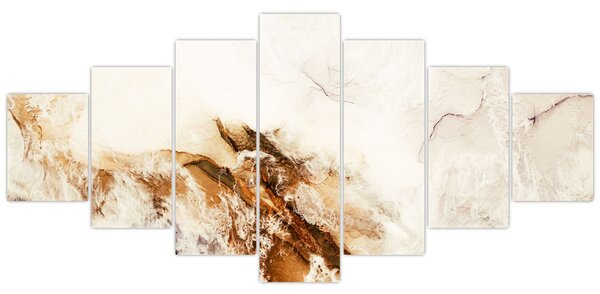 Obraz - Abstrakce (210x100 cm)
