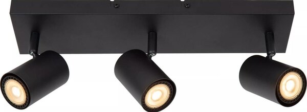 Lucide 53910/03/30 - Bodové svítidlo AMIGO 3xGU10/40W/230V černá