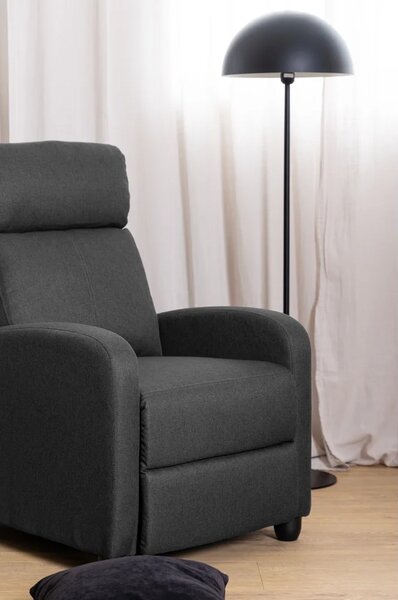 Actona Polohovací relaxační křeslo Siom černé