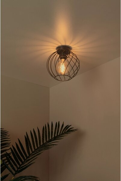 Lucide 21128/25/30 - Stropní svítidlo DANZA 1xE27/40W/230V pr. 25 cm