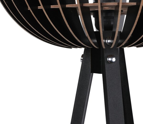Opviq Stojací lampa Cami černá