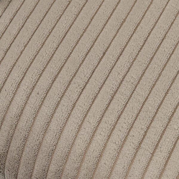 HowHomely Úložný box CORDUROY 30x30 cm taupe/černý