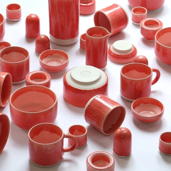Porcelánový hrnek s ouškem Vermilion 300 ml