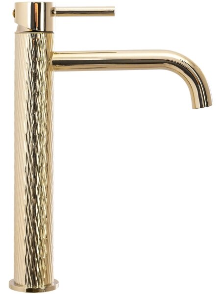 REA-B8821 - Umyvadlová baterie LUNGO ART 28 cm zlatá