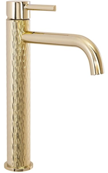 REA-B8821 - Umyvadlová baterie LUNGO ART 28 cm zlatá