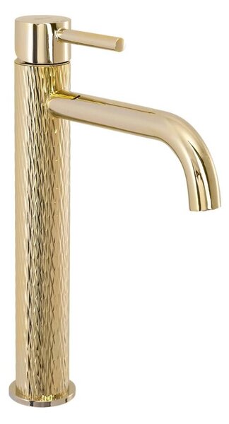 REA-B8821 - Umyvadlová baterie LUNGO ART 28 cm zlatá