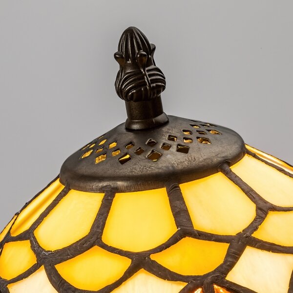 Brilagi - Tiffany vitrážová stolní lampa MARGARET 1xE14/40W/230V