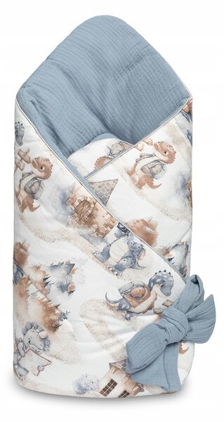ZAVINOVAČKA MUSLÍNOVÁ DRAK JEANS 75x75 Sensillo