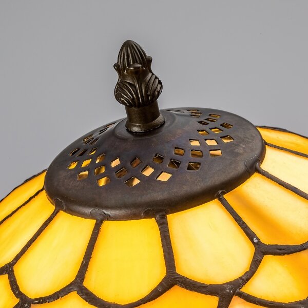 Brilagi - Tiffany vitrážová stolní lampa MARGARET 1xE27/40W/230V